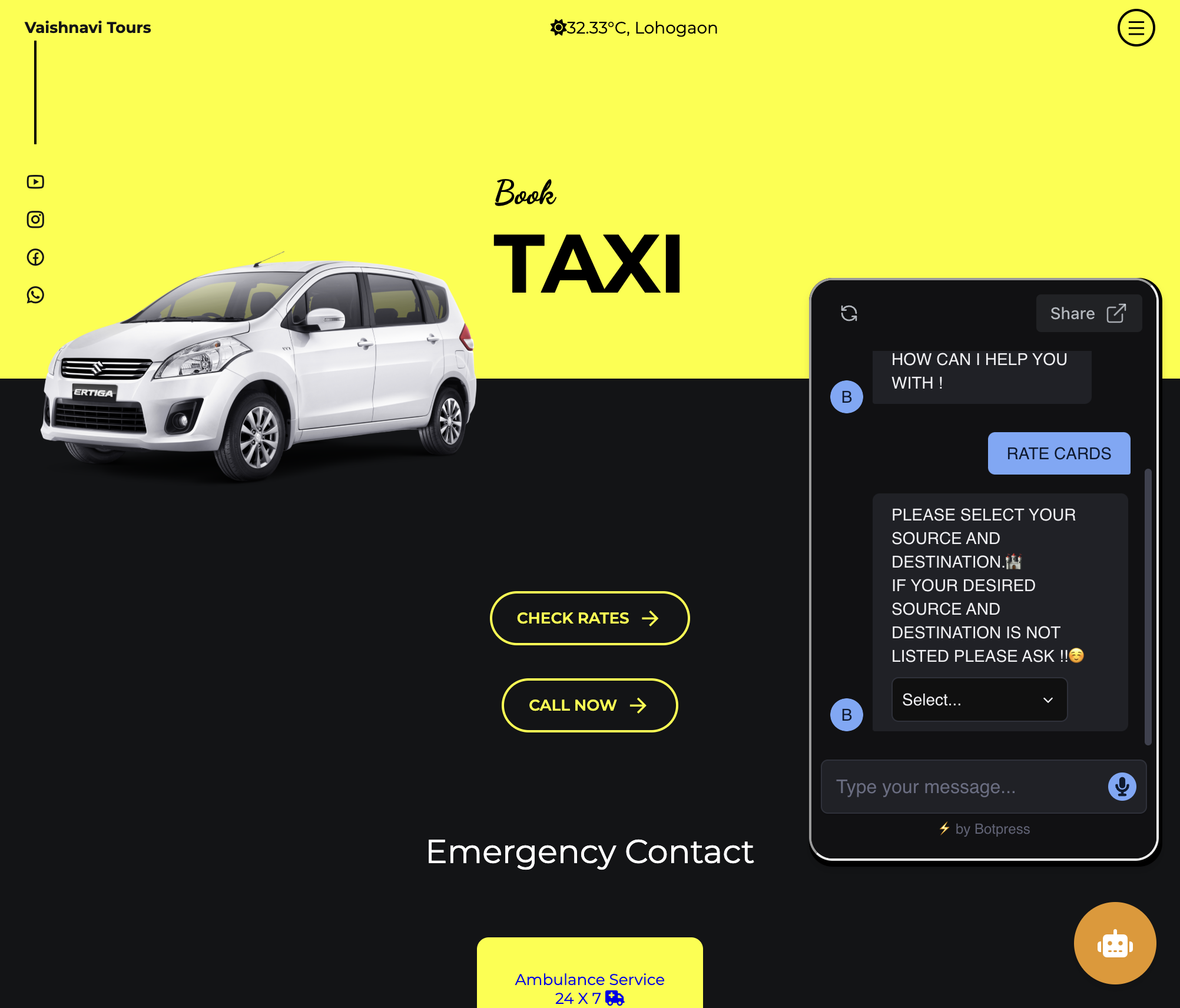 NavsmartDashbord screenshot